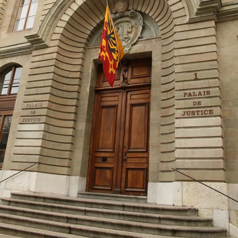 Le Palais de Justice de Genève